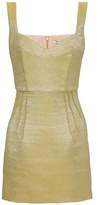 Thumbnail for your product : Emilia Wickstead Judita Metallic Cloque Mini Dress