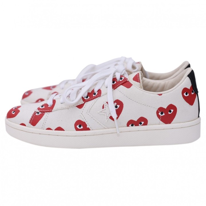 multiheart sneaker comme des garçons play
