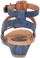 Thumbnail for your product : b.ø.c. Heidi Snake-Embossed Sandals