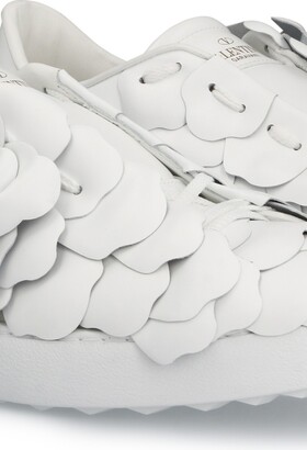 valentino rose gold sneakers