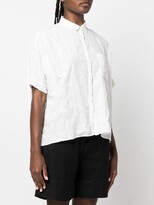 Thumbnail for your product : Kristensen Du Nord Silk Short Sleeve Shirt