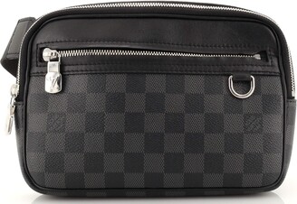 Louis Vuitton LV Scott messenger new Grey Leather ref.266670