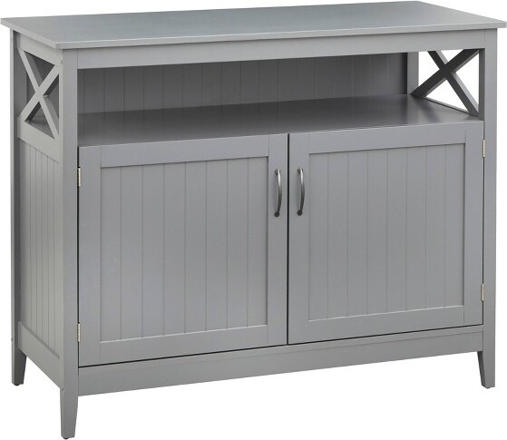 BuylateralSouthportFarmhouseBuffetServersCharcoalGray