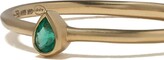 Thumbnail for your product : We by WHITEbIRD 18kt yellow gold solitaire Camille ring