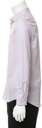 Michael Kors Woven Striped Button-Up Shirt w/ Tags