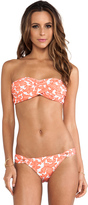 Thumbnail for your product : Shoshanna Coral Reef Bandeau Bikini Top