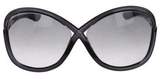 Thumbnail for your product : Tom Ford Whitney Gradient Sunglasses