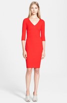 Thumbnail for your product : Narciso Rodriguez Ribbed Jersey Sheath Dress