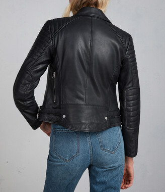 AllSaints Papin Leather Biker Jacket