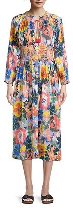Shoshanna Floral Duster Cover-Up