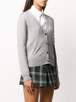 Thumbnail for your product : Thom Browne 4-Bar merino wool cardigan