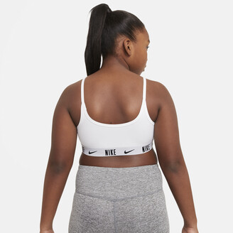 Big Extended Sizes White Sports Bras.