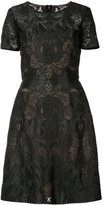 Marchesa Notte embroidered dress 