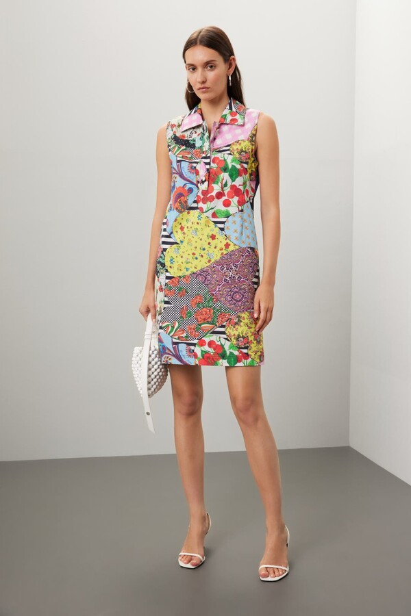 Patchwork Dress Multicolored-print