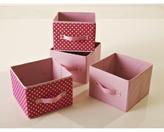 Thumbnail for your product : Kidspace Kids Ideal Canvas Set Of 4 Storage Boxes