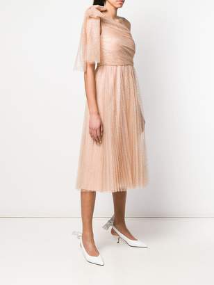 RED Valentino one shoulder tulle dress