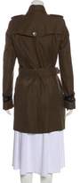 Thumbnail for your product : Burberry Long Sleeve Short Trench Coat