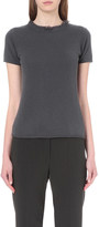 Thumbnail for your product : Armani Collezioni Frilled-neck cashmere top