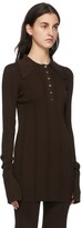 Thumbnail for your product : REMAIN Birger Christensen Brown Cella Knit Polo