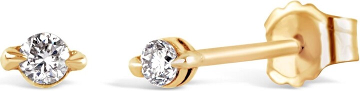 Dinny Hall Shuga Lab-Created Diamond Studs Yellow Gold