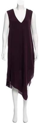 Kimberly Ovitz Sleeveless Asymmetrical Dress