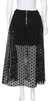 Thumbnail for your product : Maje Lace Midi Skirt