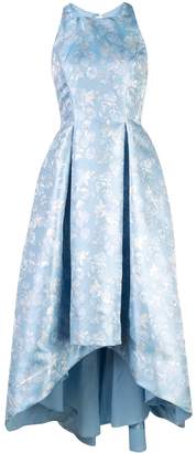 Aidan Mattox floral print full skirt dress