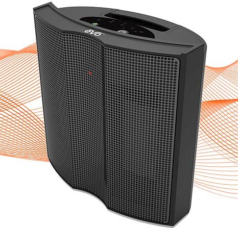 evo Twin Ceramic Heat Logic Heater with 5 Temperature Settings