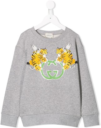 Gucci Children Graphic Print Sweatshirt