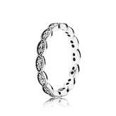 Thumbnail for your product : Pandora Band of Shimmering Leaves Ring