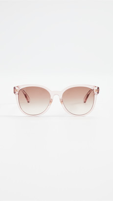 Gucci Pop Web Round Cat Eye Sunglasses