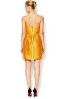 Thumbnail for your product : Shoshanna Orly Silk Gazar Strapless Dress