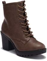 ziginy kourtlan lace up ankle boot