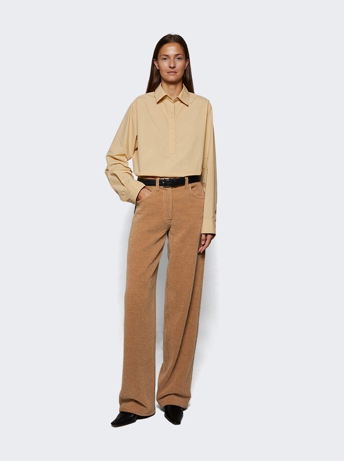 The Row Margan Shirt Sand