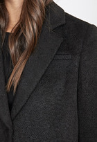 Thumbnail for your product : Forever 21 Textured Longline Overcoat