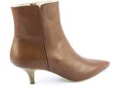 Thumbnail for your product : Roberto Festa Brown Calf Leather Ankle Boots