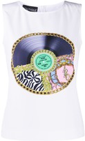 Thumbnail for your product : Boutique Moschino Vinyl Record Print Vest