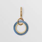 Thumbnail for your product : Burberry Marbled Resin Detail Grommet Key Charm