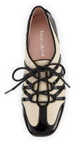 Thumbnail for your product : Taryn Rose Candyce Lace-Up Sneaker, Black/Bone