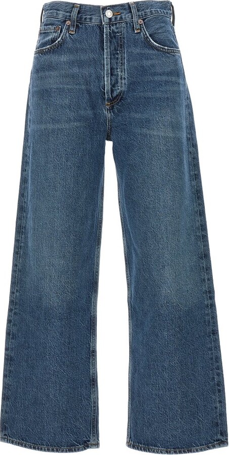 AGOLDE Ren High-Rise Cropped Jeans