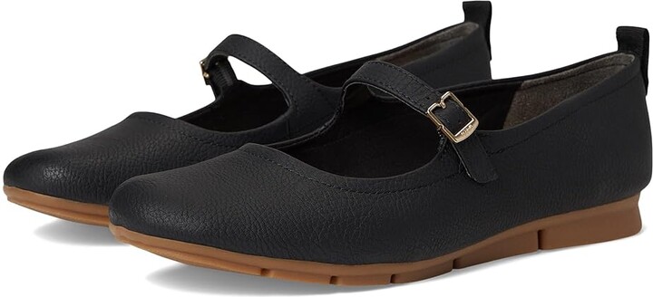 Dr. Scholl's Timeless Jane Women's Shoes Black Smooth 1 : 6.5 M, Synthetic