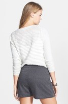 Thumbnail for your product : Lily White Tweed Shorts (Juniors)