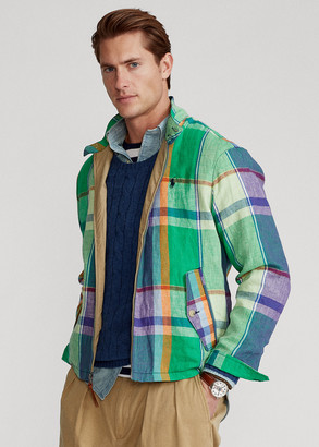 Ralph Lauren Linen Madras Jacket - ShopStyle Outerwear