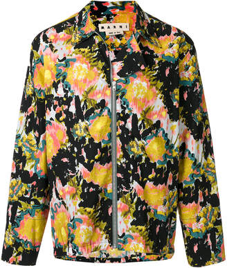 Marni patterned lightweight jacket