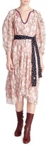 Thumbnail for your product : Chloé Tulip Cotton Silk Crepon Midi Dress