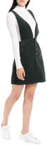 Thumbnail for your product : Miss Shop Cord Cross Back Pinafore Dress