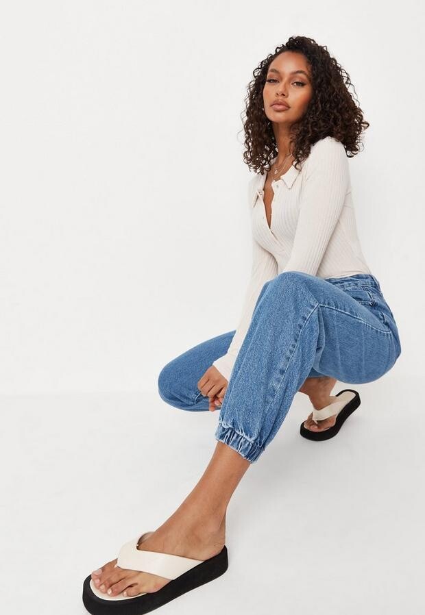 high waisted mom jeans petite