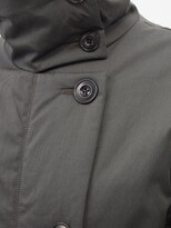 Thumbnail for your product : Lemaire Asymmetric Technical-shell Jacket - Dark Grey