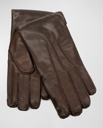 Ssense Uomo Accessori Guanti SSENSE Exclusive Leather Gloves 