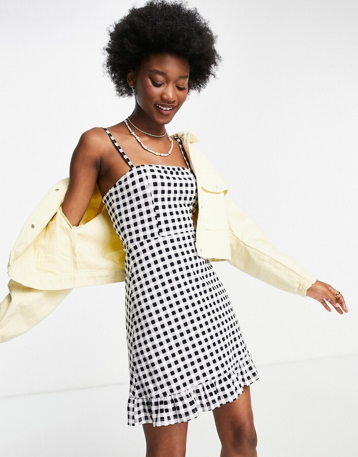 Black And White Gingham Dress | Shop ...